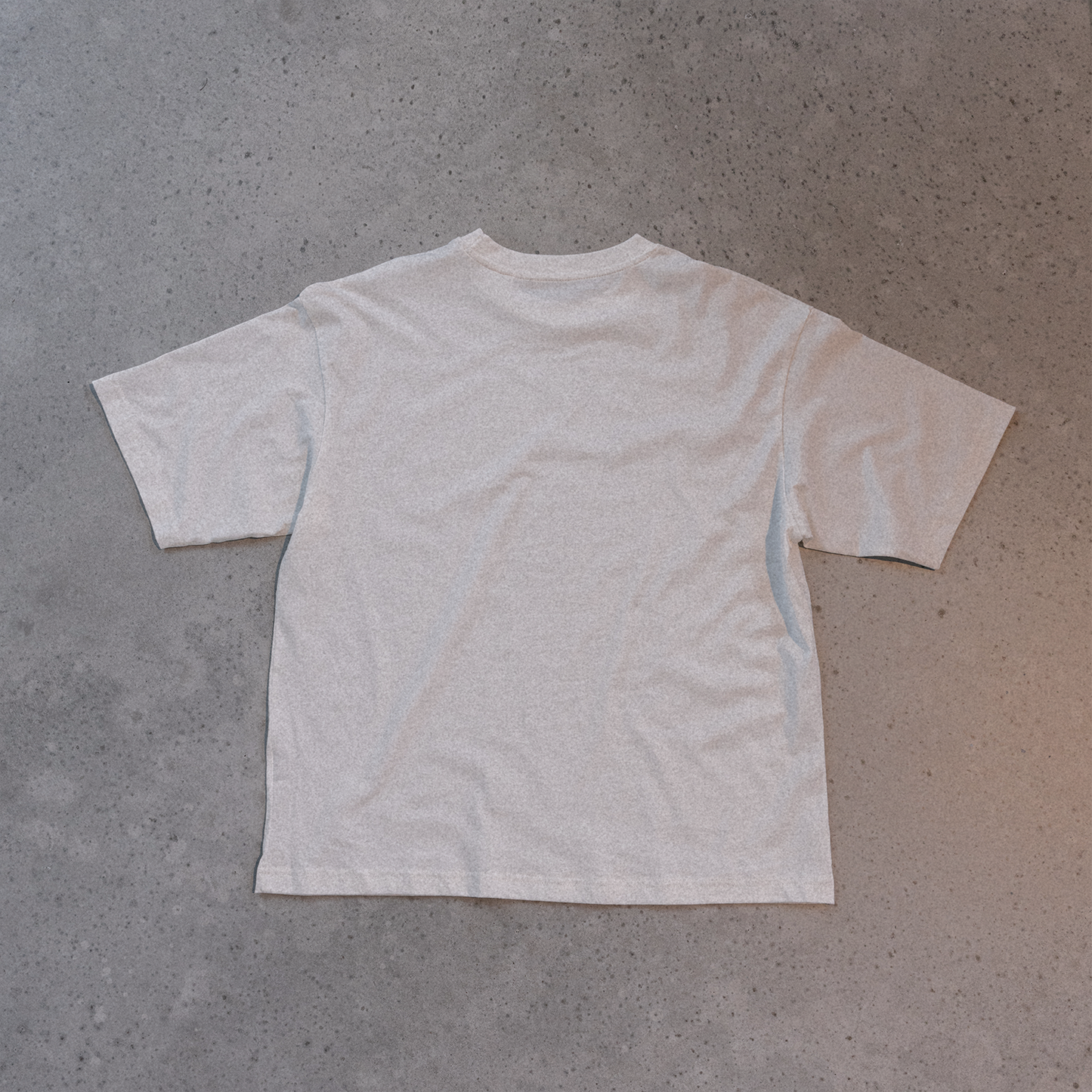 Boxy white t-shirt blank